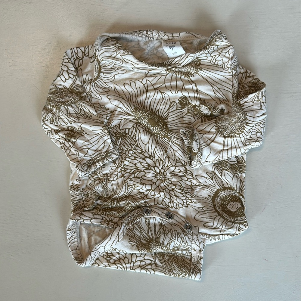 Kate Quinn Bamboo Long-sleeved Bodysuit | Bamboo | NB